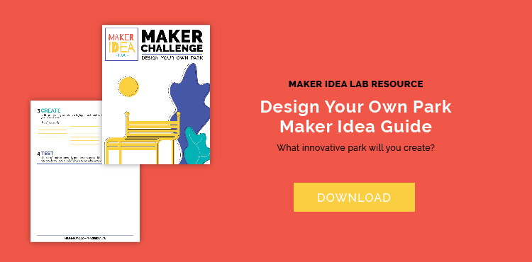 front page of the maker idea lab resource guide 