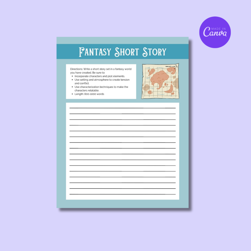 fantasy short story writing prompt